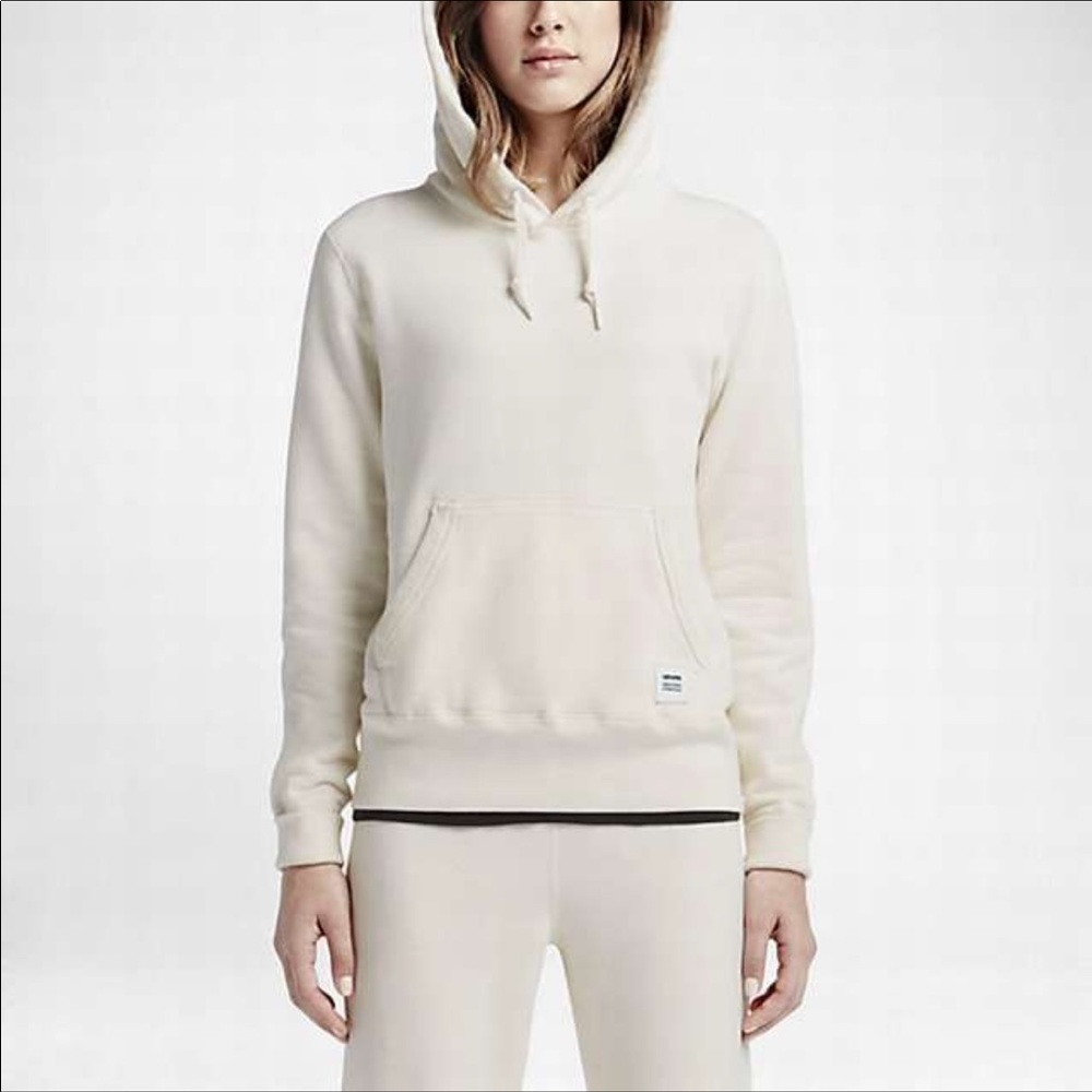 NWT Converse essentials cream hoodie